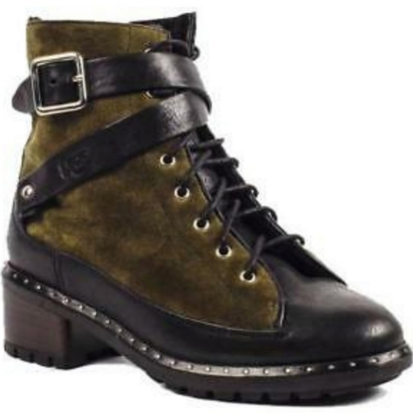 UGG Shoes - UGG Australia Collection Combat Boots Size 6.5